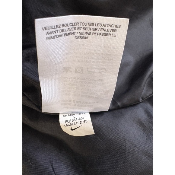 Nike Sportwear Life Padded Canvas Vest Moss Green Men's Size Large Outdoor - Picture 7 of 10